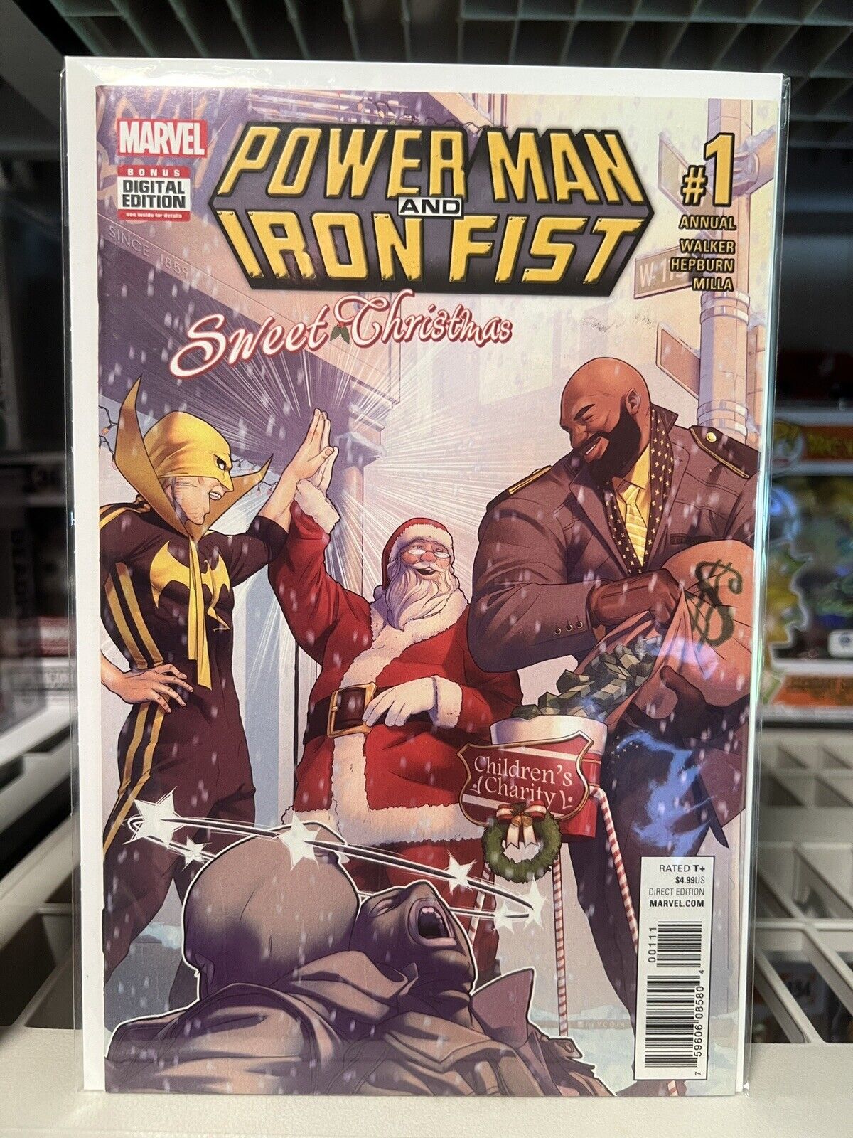 Power Man and Iron Fist (2016 series) Annual #1 in NM cond. Marvel comics