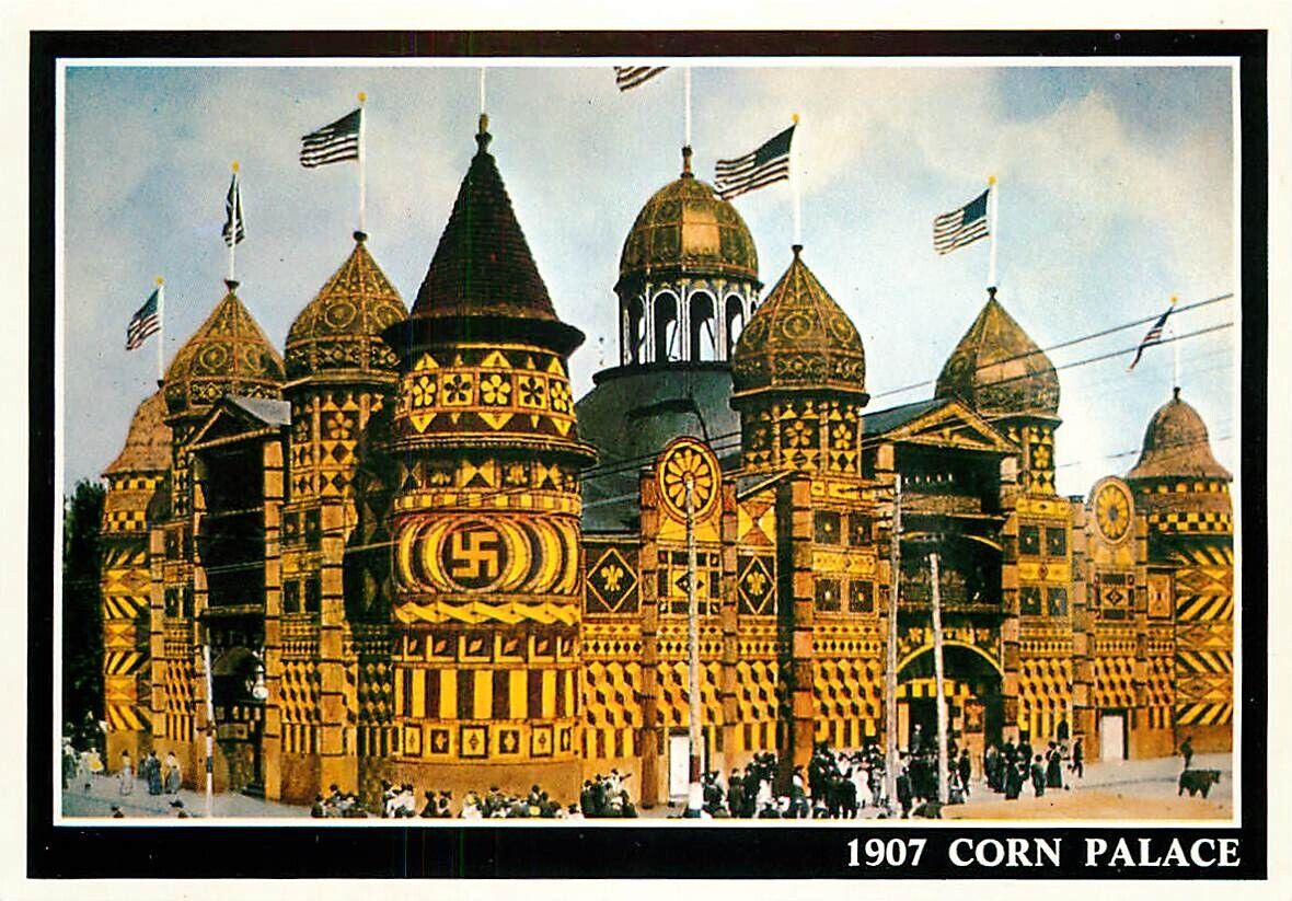 Postcard 1907 Corn Palace, Mitchell, South Dakota - #2