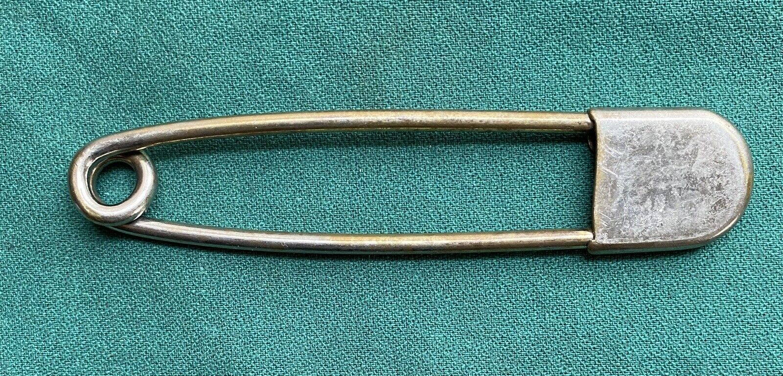 Antique Large Brass Laundry Safety Pin 5\