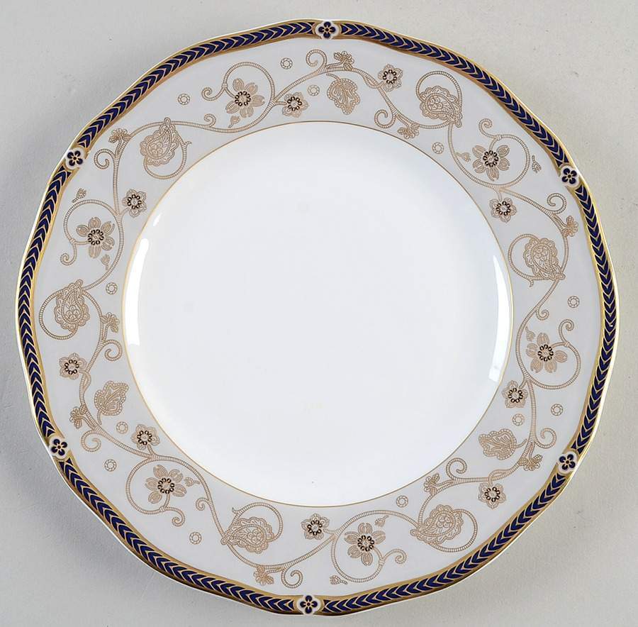 Wedgwood Royal Lapis Accent Luncheon Plate 2495955