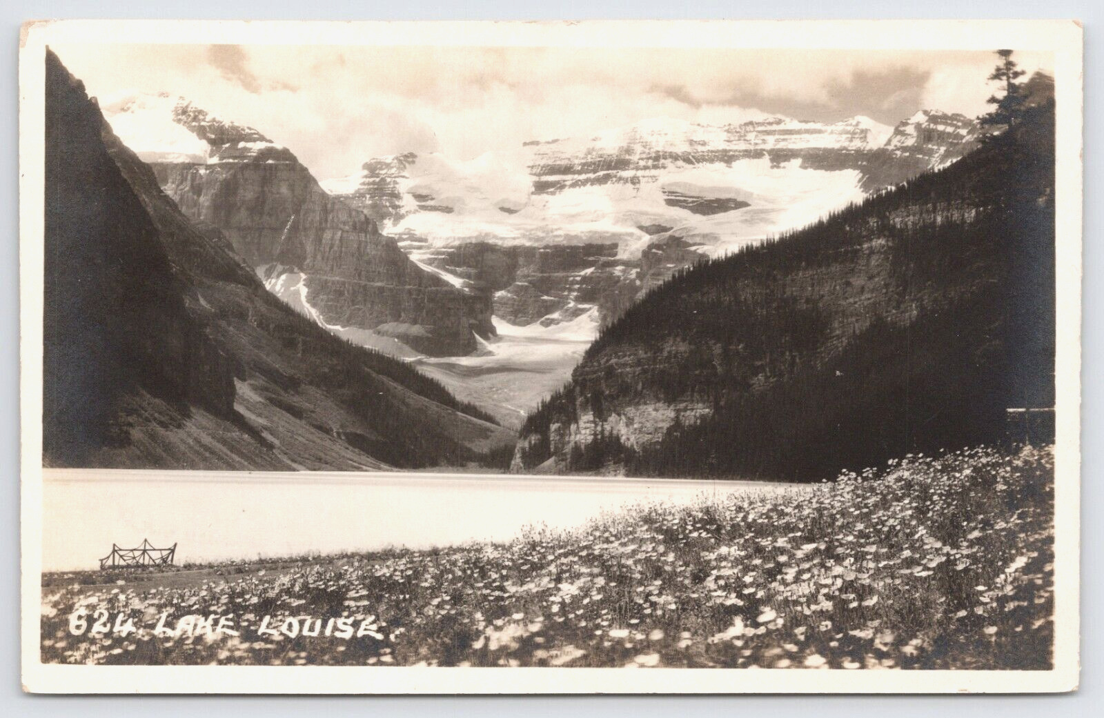 RPPC Lake Louise Canada  Real Photo Postcard