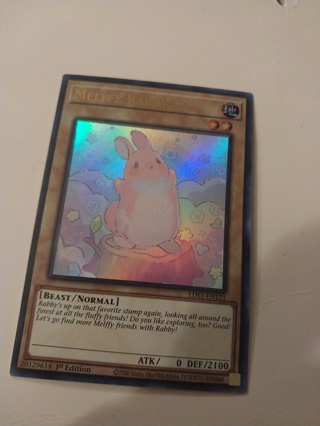 Yugioh - Melffy Rabby - Ultra Rare Holographic - 1st Edition Card