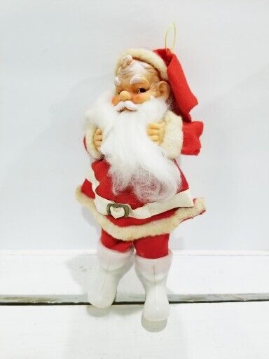 Vintage 1950\'s - 1960\'s Santa Claus Christmas Ornament Made In Japan 