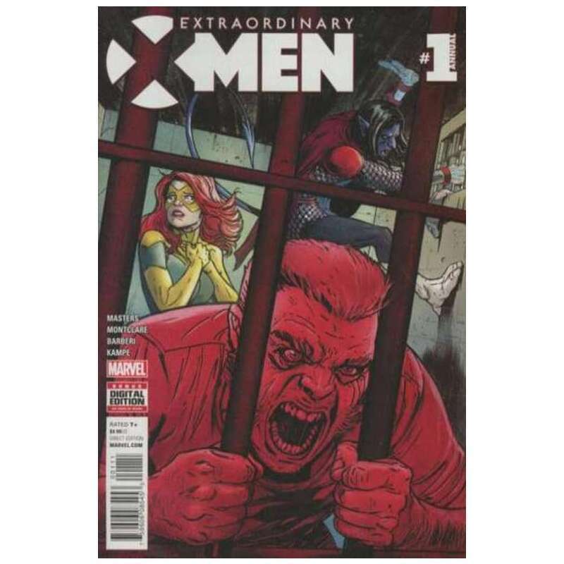 Extraordinary X-Men (2016 series) Annual #1 in NM condition. Marvel comics [o 