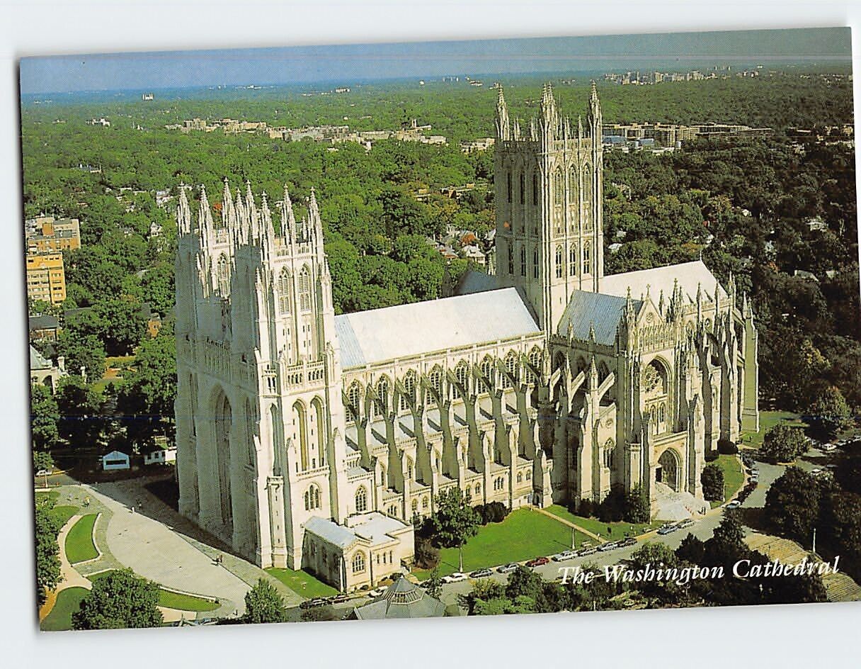 Postcard The Washington Cathedral Washington DC USA
