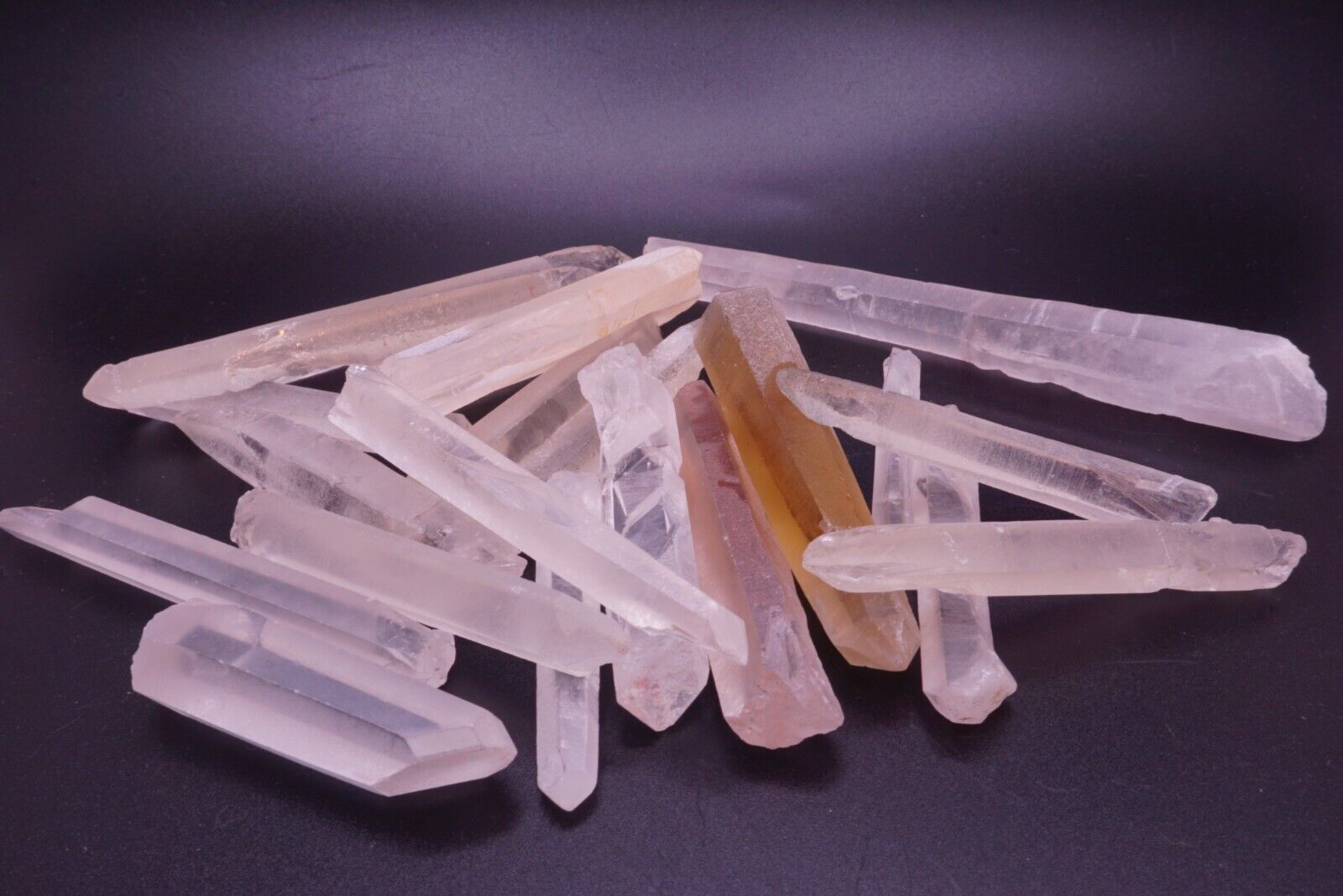 Singing Quartz Crystals 1/4 Lb B Grade Natural Crystals Mineral Specimens