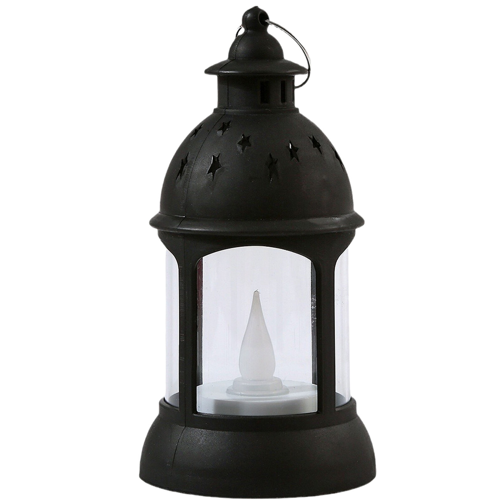 Vintage Lanterns Flickering Flame LED Lantern Table Centerpiece Decorative 