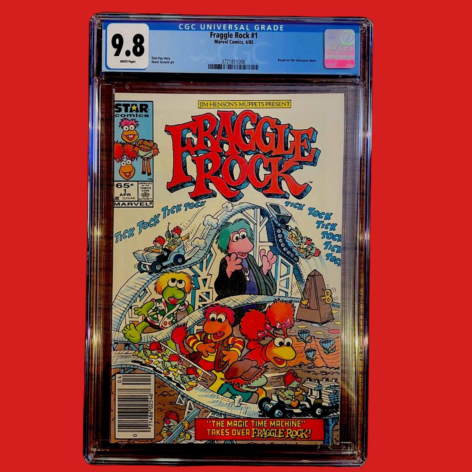NEWSSTAND Fraggle Rock #1 CGC 9.8 Only 1 On Ebay  🔑