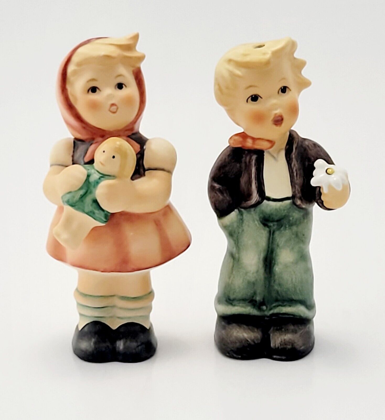 Vintage Goebel Hummel Boy And Girl Figurine Set Germany