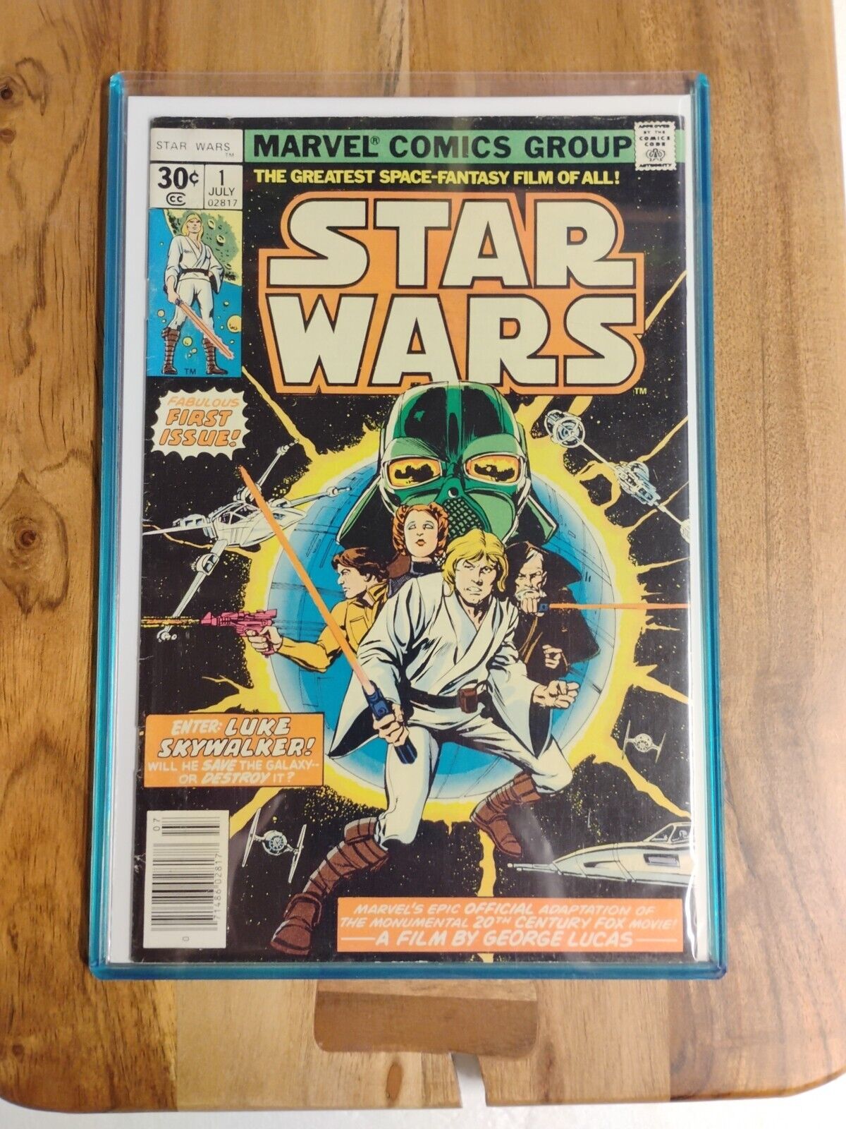 1977 Star Wars Marvel Comic Book #1 Newsstand First Printing