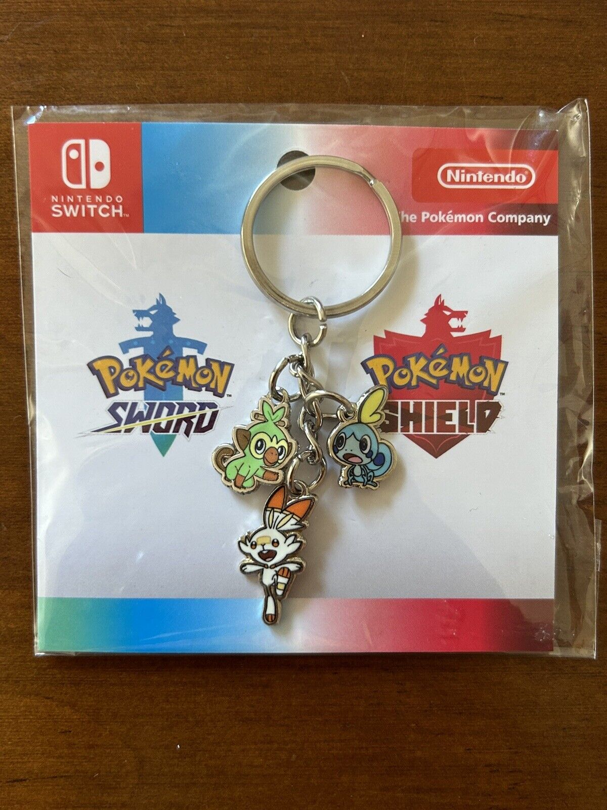 Pokemon Sword and Shield Collectible Keychain Nintendo Switch NEW