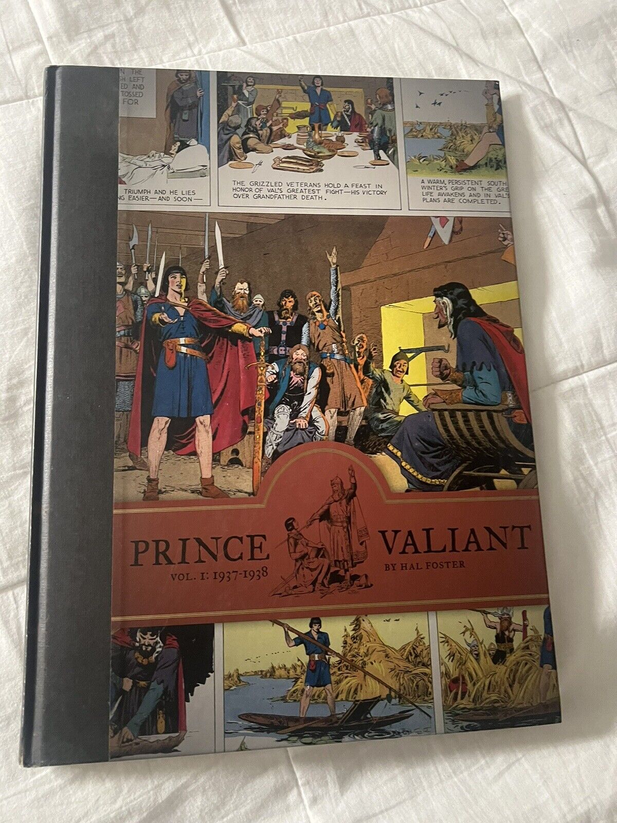 Prince Valiant: Vol 1 1937-1938 by Hal Foster (2009, Hardcover)