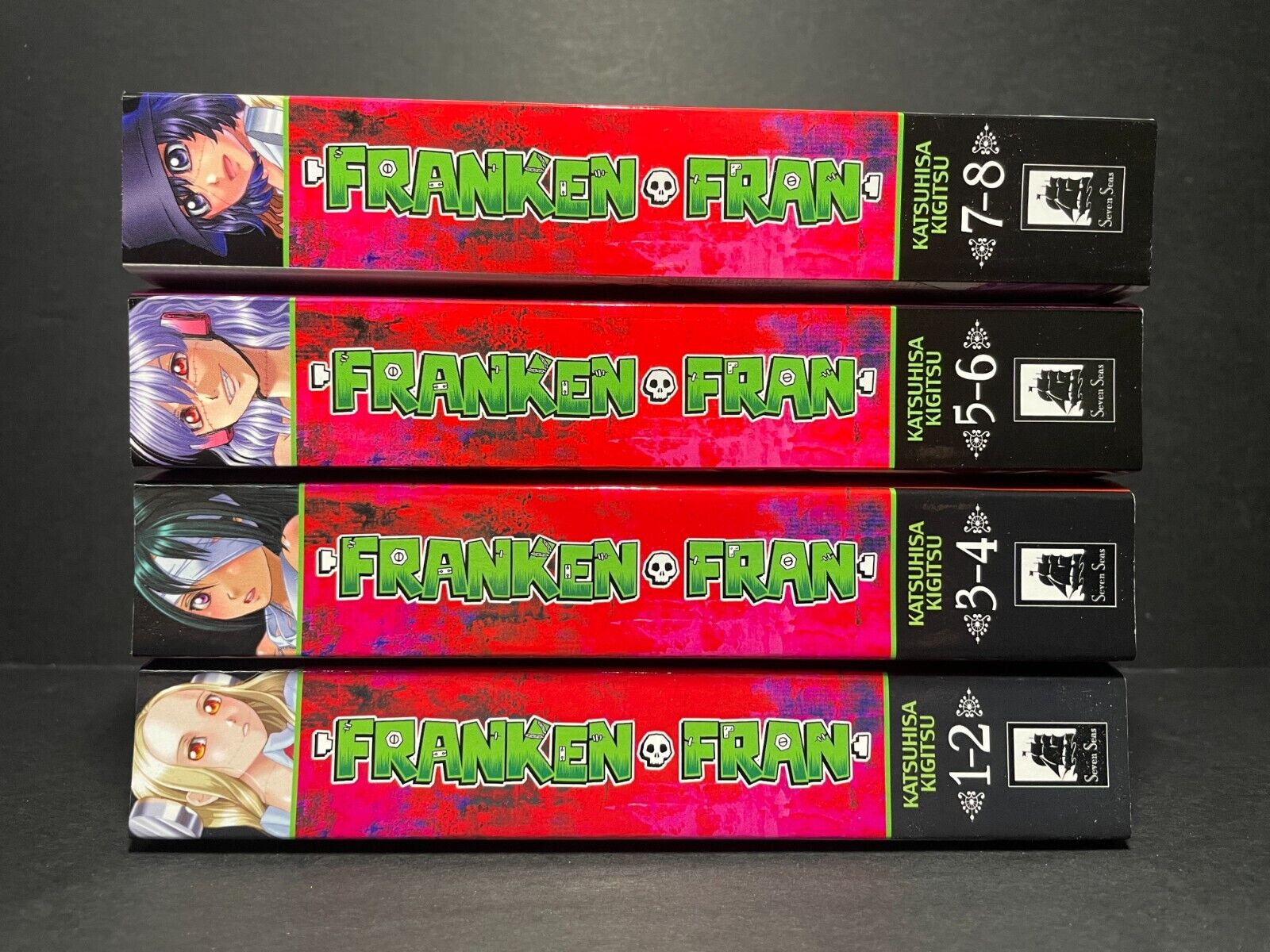 Franken Fran Manga Omnibus Volumes 1-8 Brand New Complete Set English