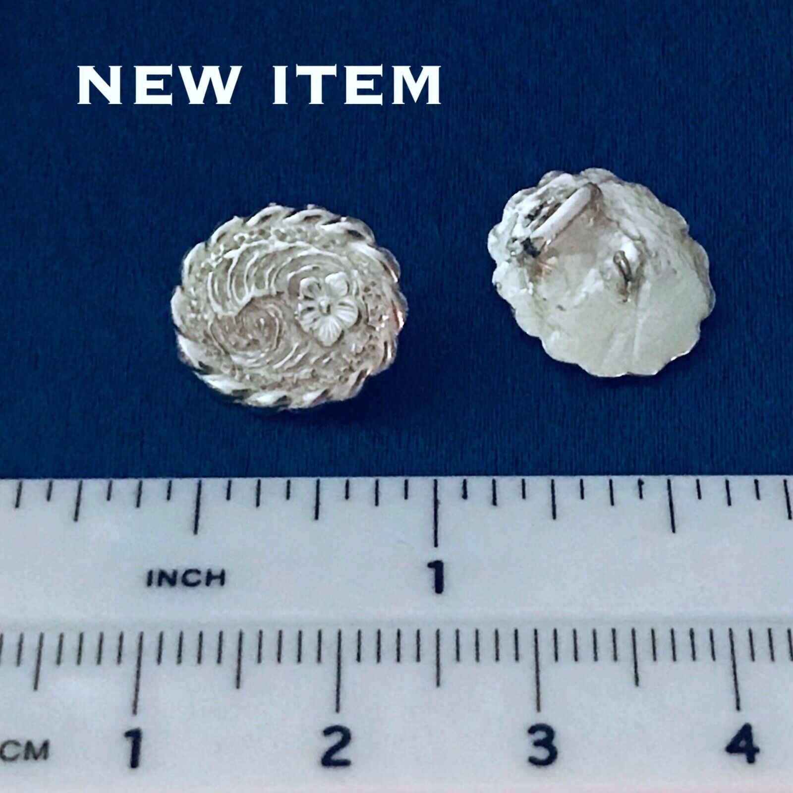 RDLC 1:6 Scale WORKING Floral BELT BUCKLES for 12\