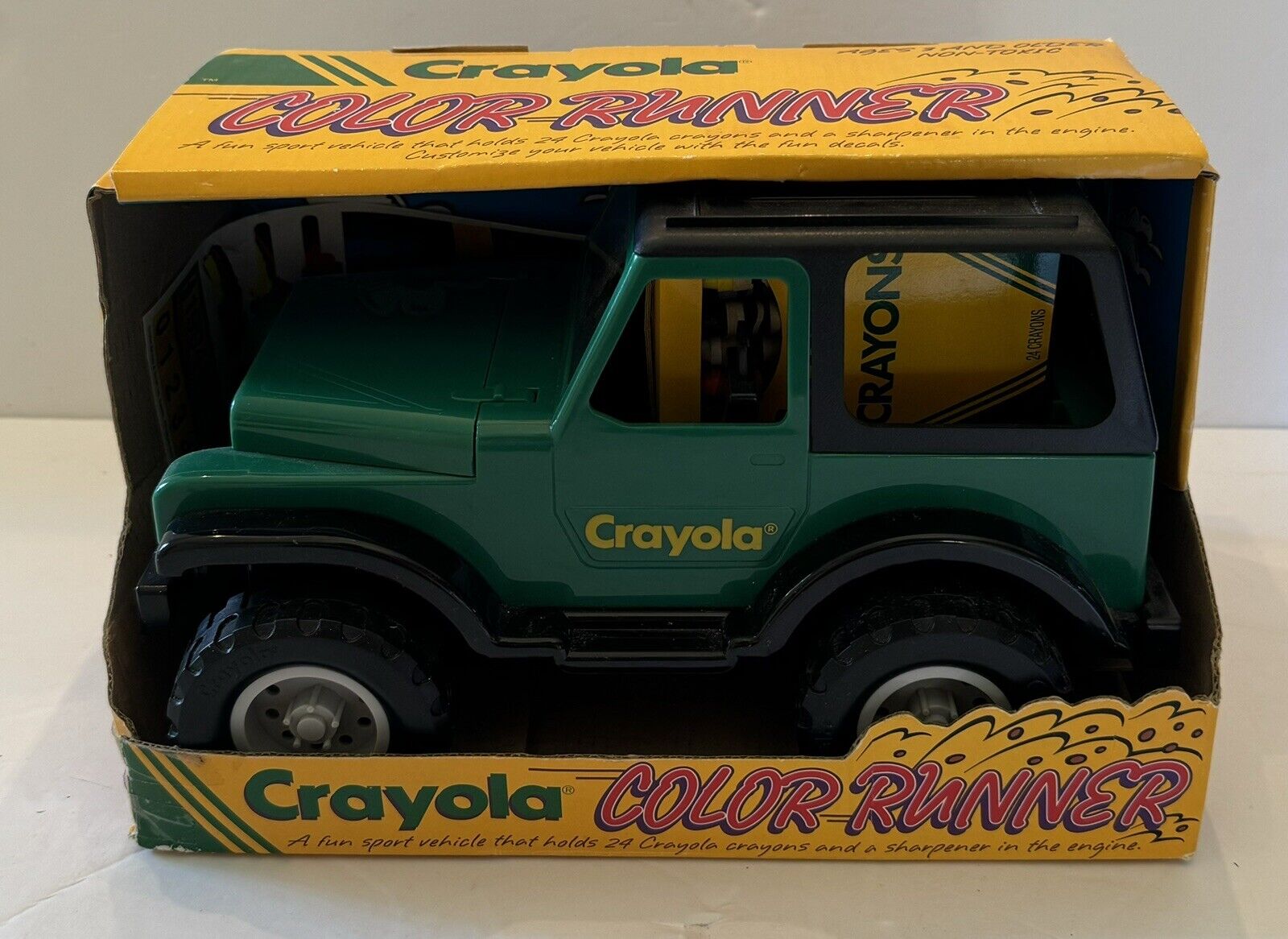 Crayola Crayons Color Runner Green Limited Edition Collectible 1994 - New