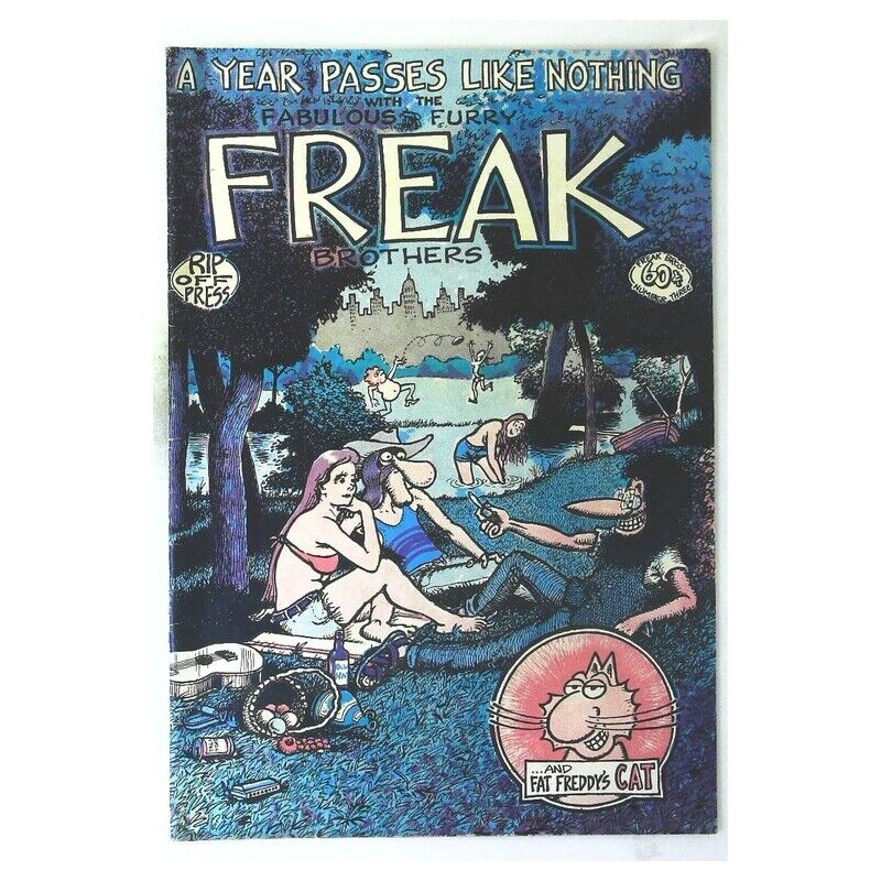 Fabulous Furry Freak Brothers #3 2nd printing in F. Rip Off Press comics [y]