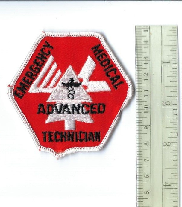 State of TN Tennessee ADVANCED Emergency Medical Technician EMT patch - Nice
