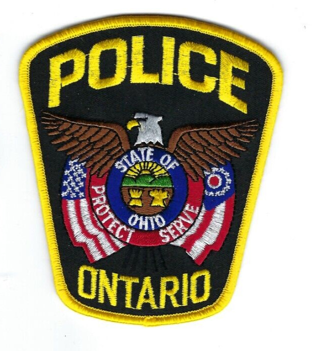 *CURRENT ISSUE* Ontario (Richland County) OH Ohio Police patch - NEW