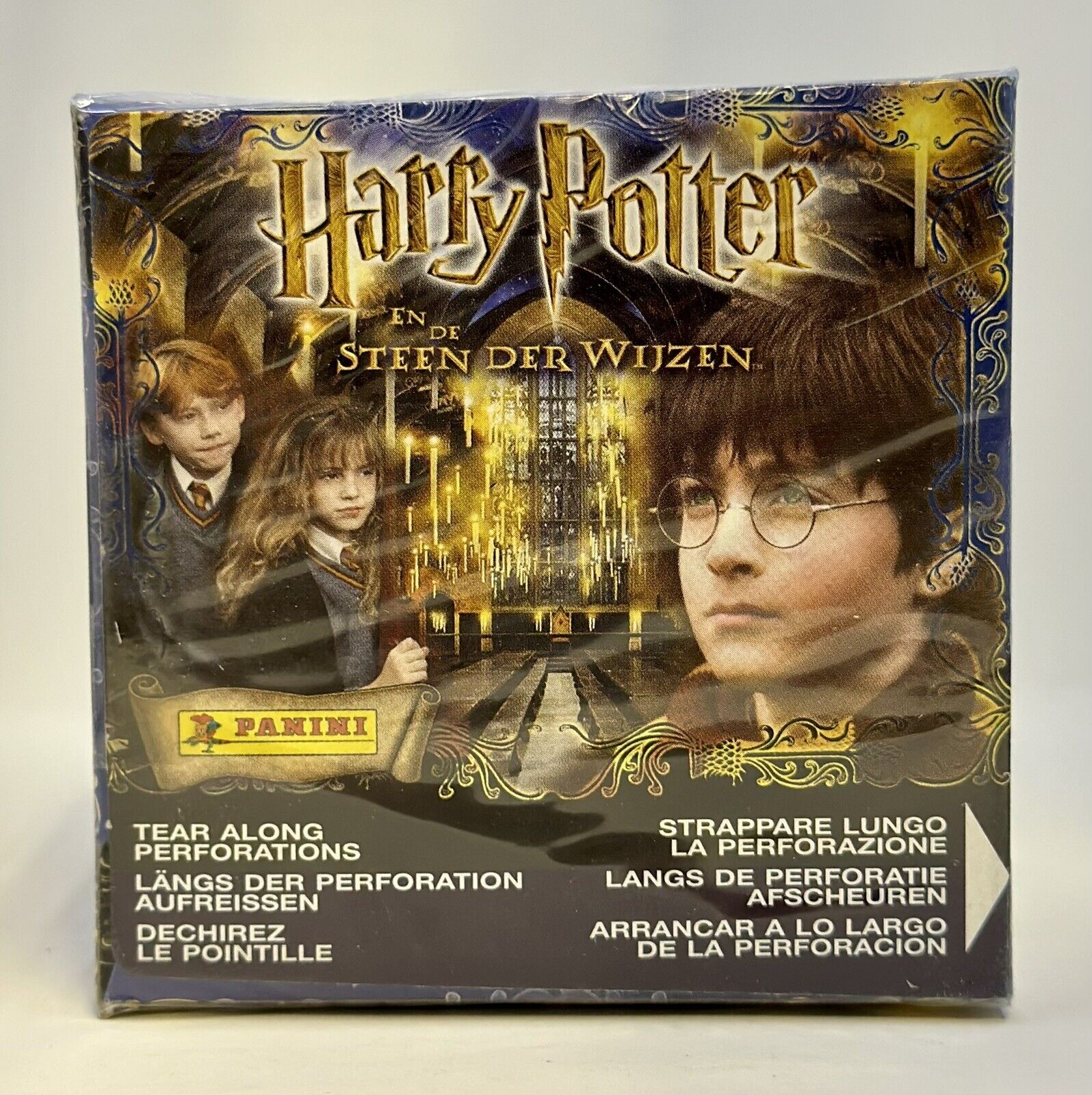 2001 Panini Harry Potter and the Philosopher's Stone Sealed Box 50 Packs Sticker
