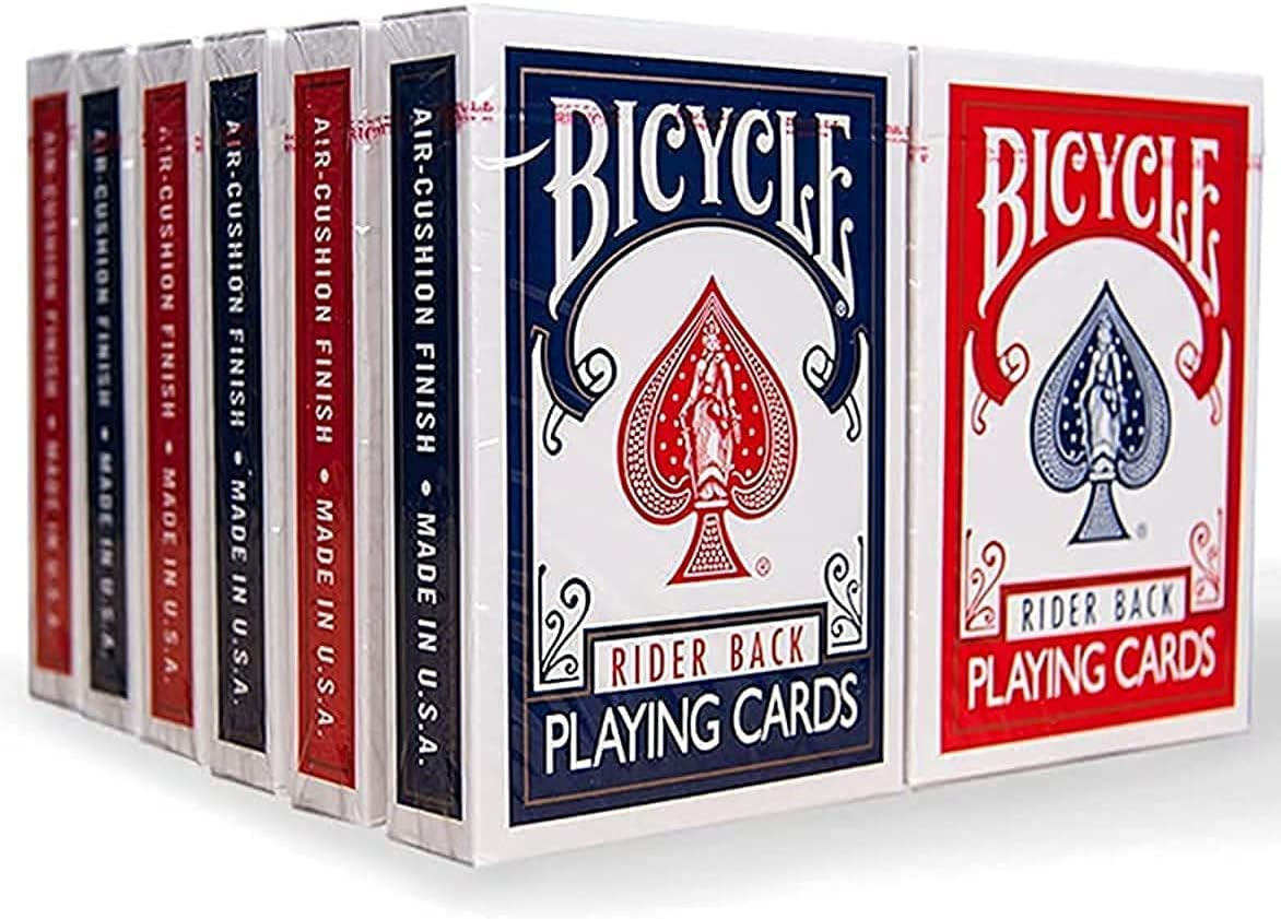 Bicycle Rider Back Playing Cards 12 Pack Standard Index Trusted Quality NEW