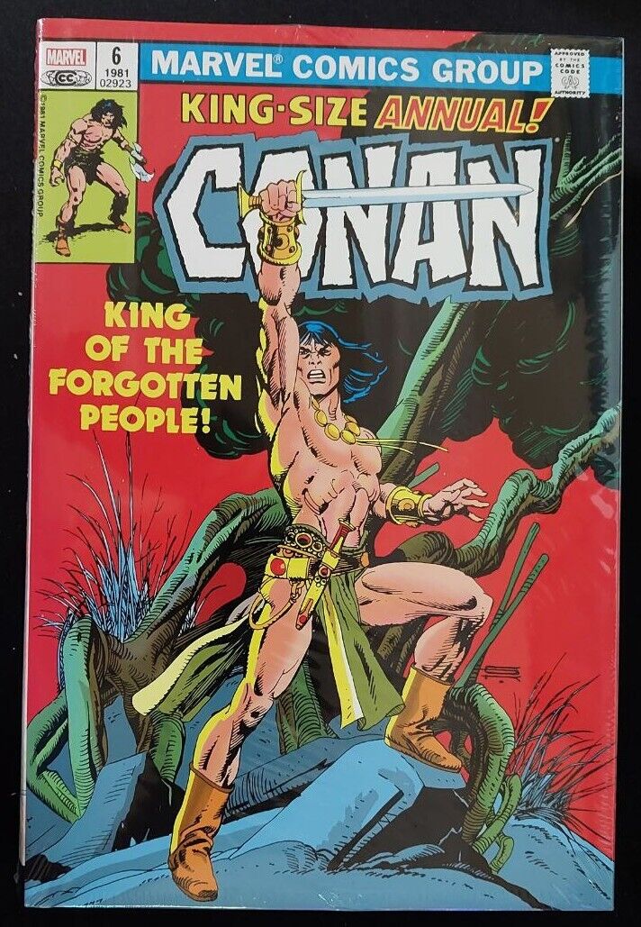 Conan The Barbarian Original Marvel Years Omnibus Vol 5 DM Variant HC New Sealed