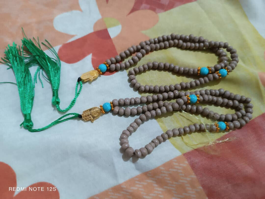 Vintage Prayer Beads 2 iraqi tasbih fromkarbala soil khake shafa
