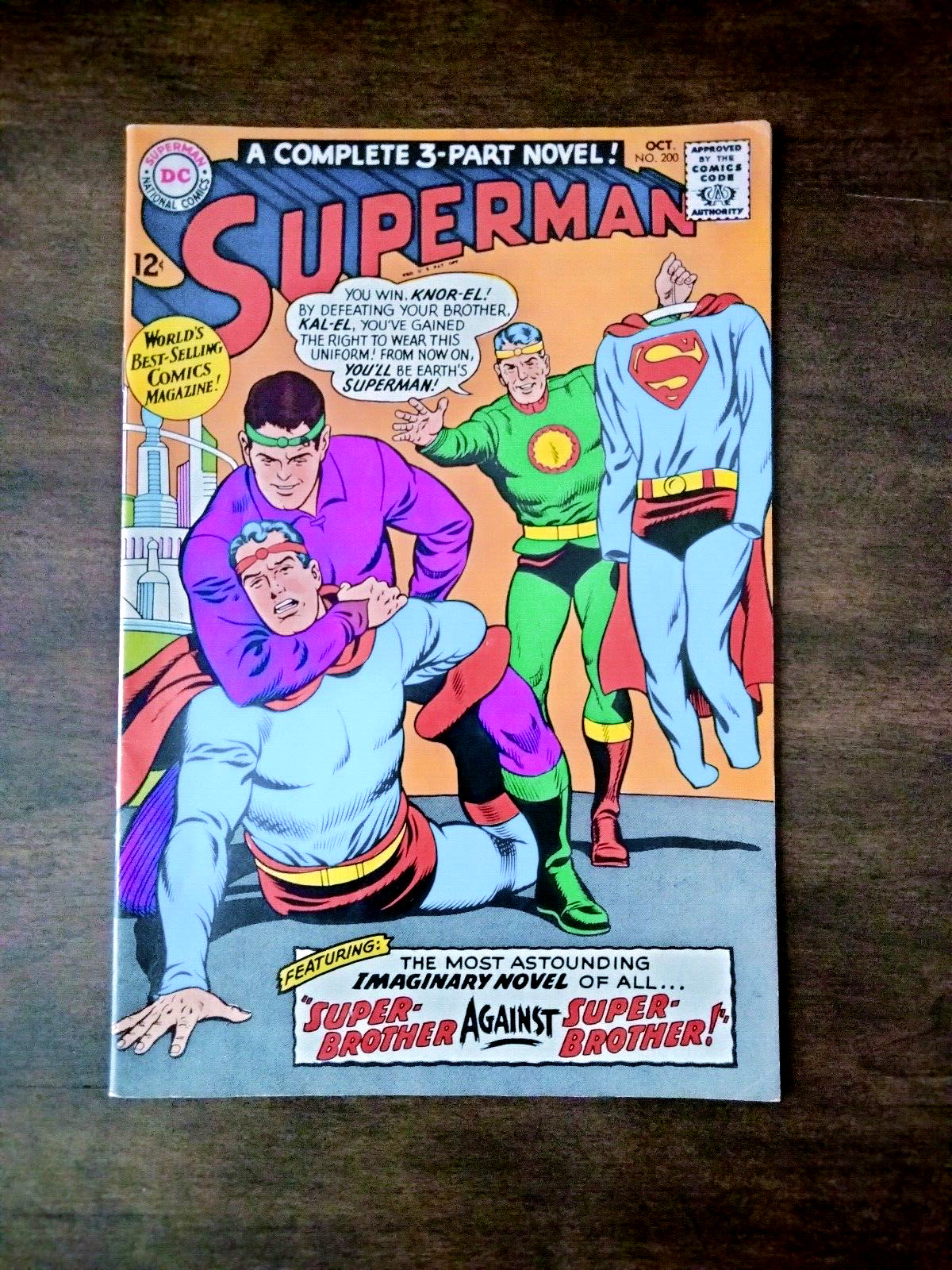 DC Comics Superman #200 Fine Condition 1967