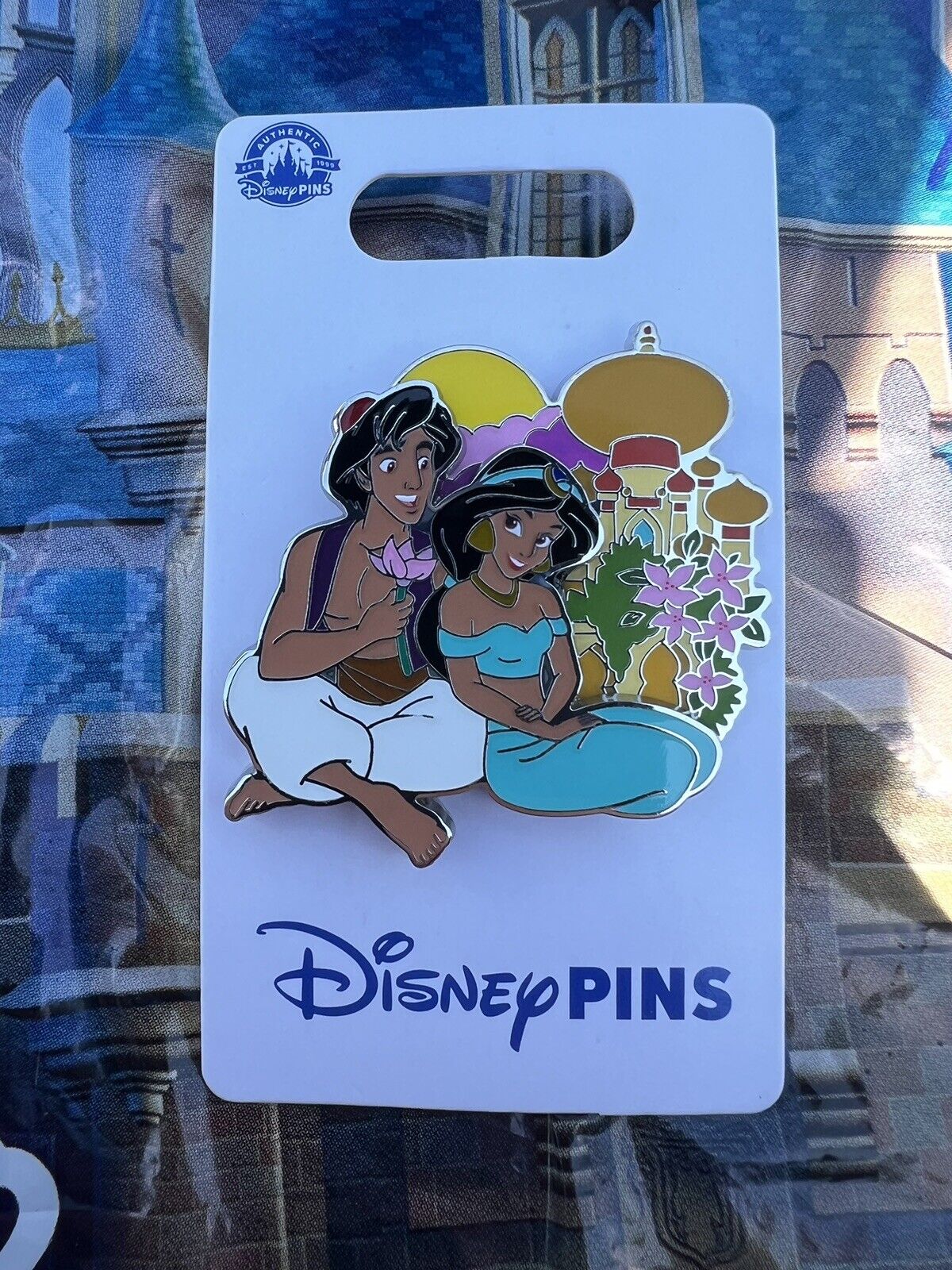 Disney Parks Aladdin & Jasmine Agrabah 2024 Pin Open Edition