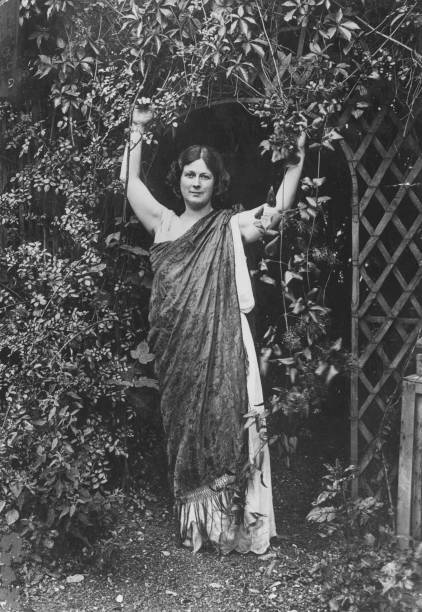 Innovative American dancer Isadora Duncan, pioneered new style dan - 1922 Photo