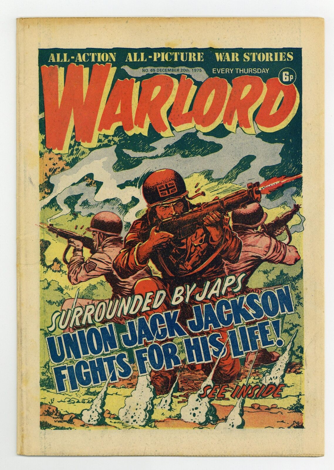 Warlord #65 VG/FN 5.0 1975 Low Grade