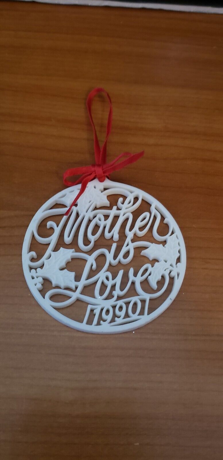 Vintage Hallmark Keepsake Ornament Mother Is Love 1990