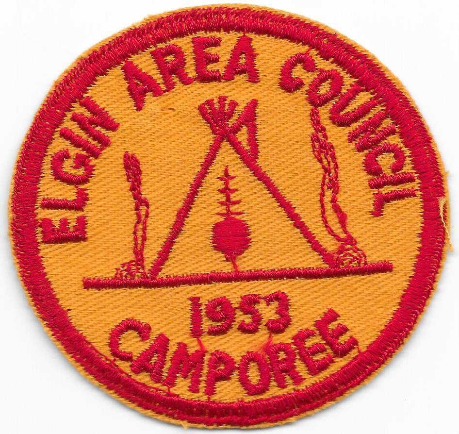 1953 Camporee Elgin Area Council Boy Scouts of America BSA