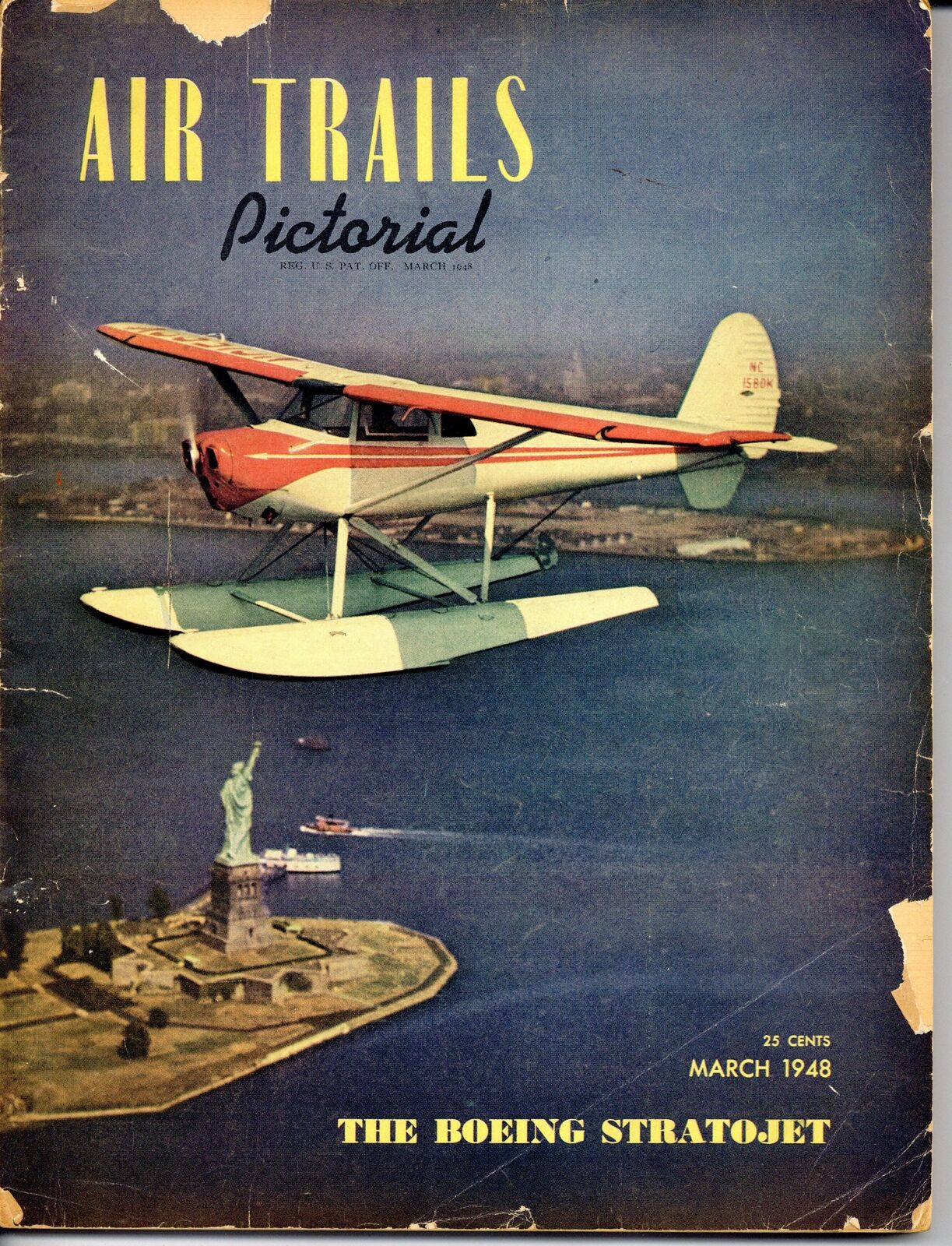 Air Trails Pictorial Magazine Mar 1948 Vol. 29 #6 GD