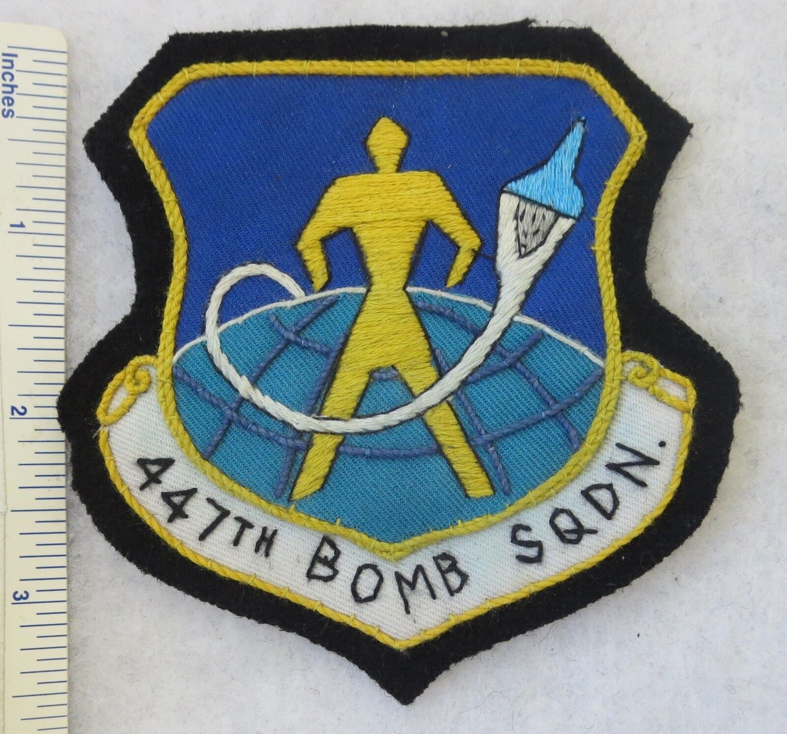 447th BOMB SQUADRON USAF PATCH Custom Made for US AIR FORCE VETERANS