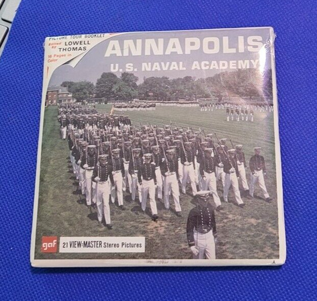 SEALED Gaf A783 Annapolis US Naval Academy Maryland view-master 3 Reels Packet