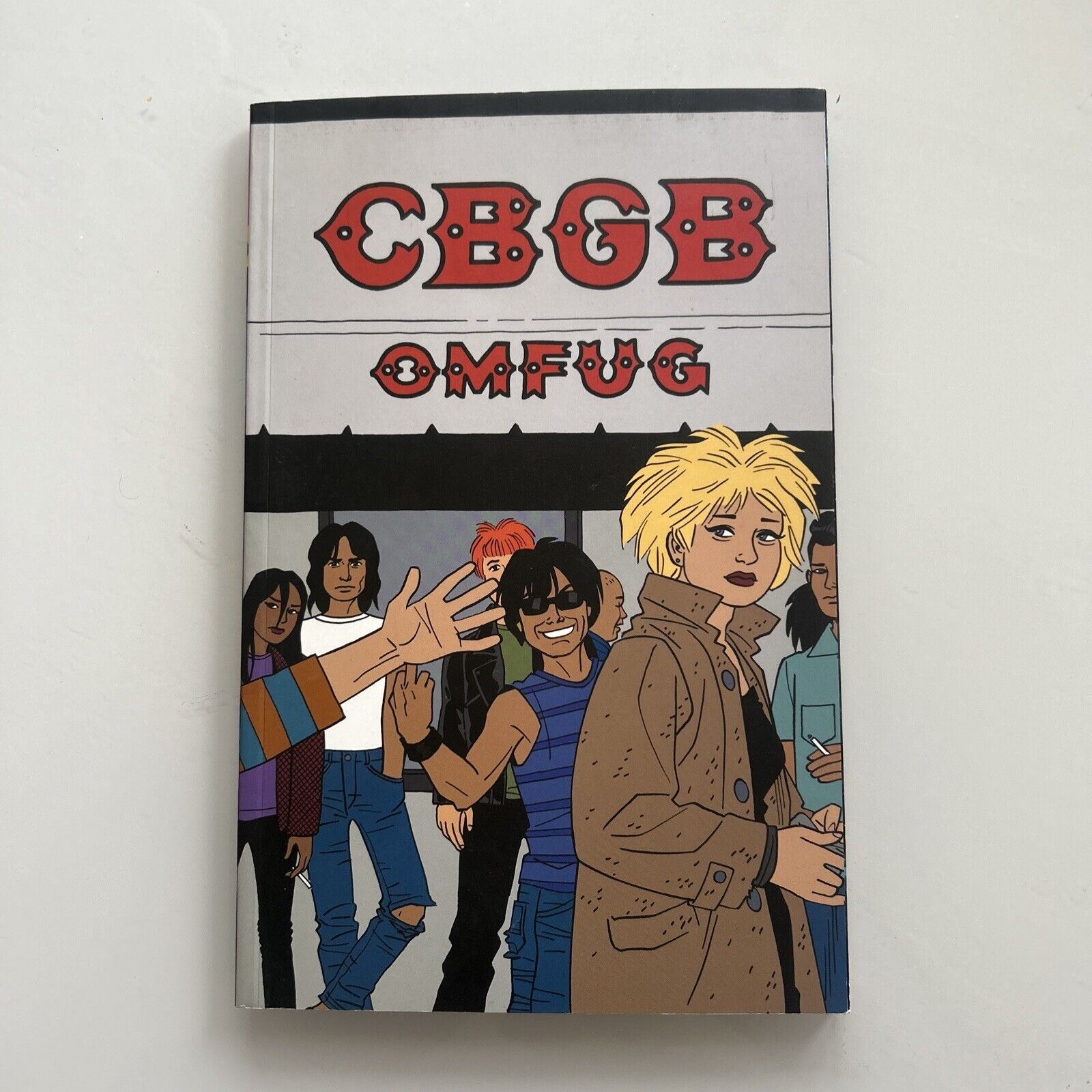 CBGB OMFUG Graphic Novel, Nine Short Stories, 1st Ed, Boom Town Jaime Hernandez