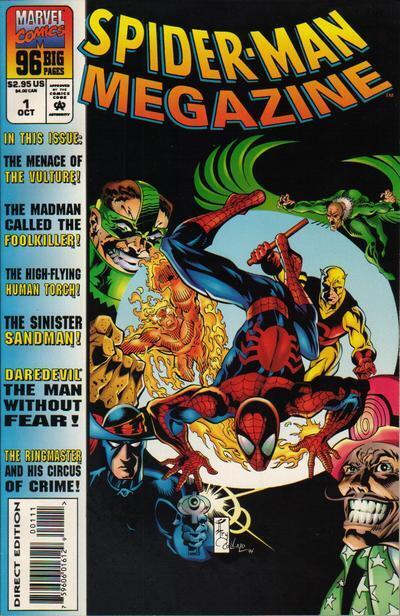 Spider-Man Megazine #1 VF/NM; Marvel | we combine shipping