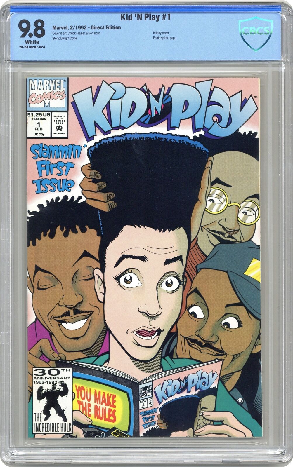 Kid 'N Play #1 CBCS 9.8 1992 20-2A782B7-024