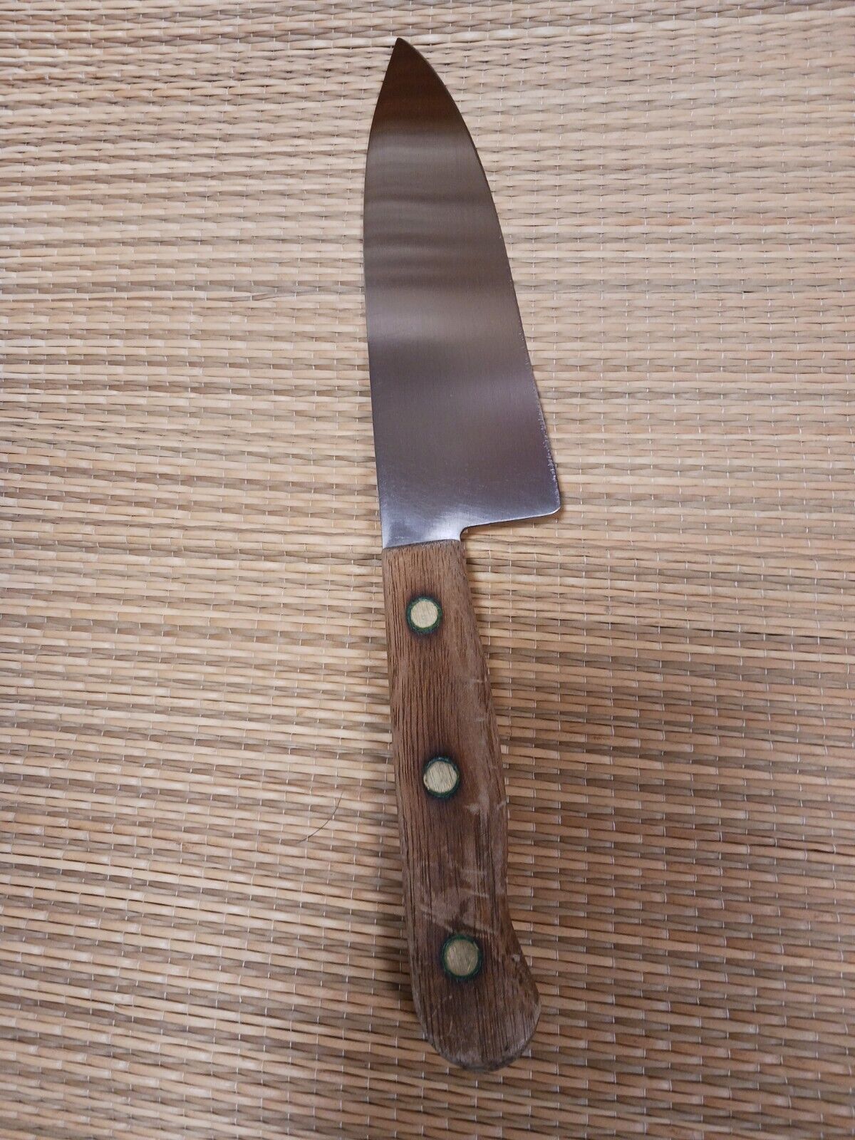 Chicago Cutlery Vintage 41S Small Chef Knife Wooden Handle 6
