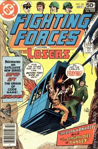 Our Fighting Forces #181 VG 1978 Stock Image Low Grade