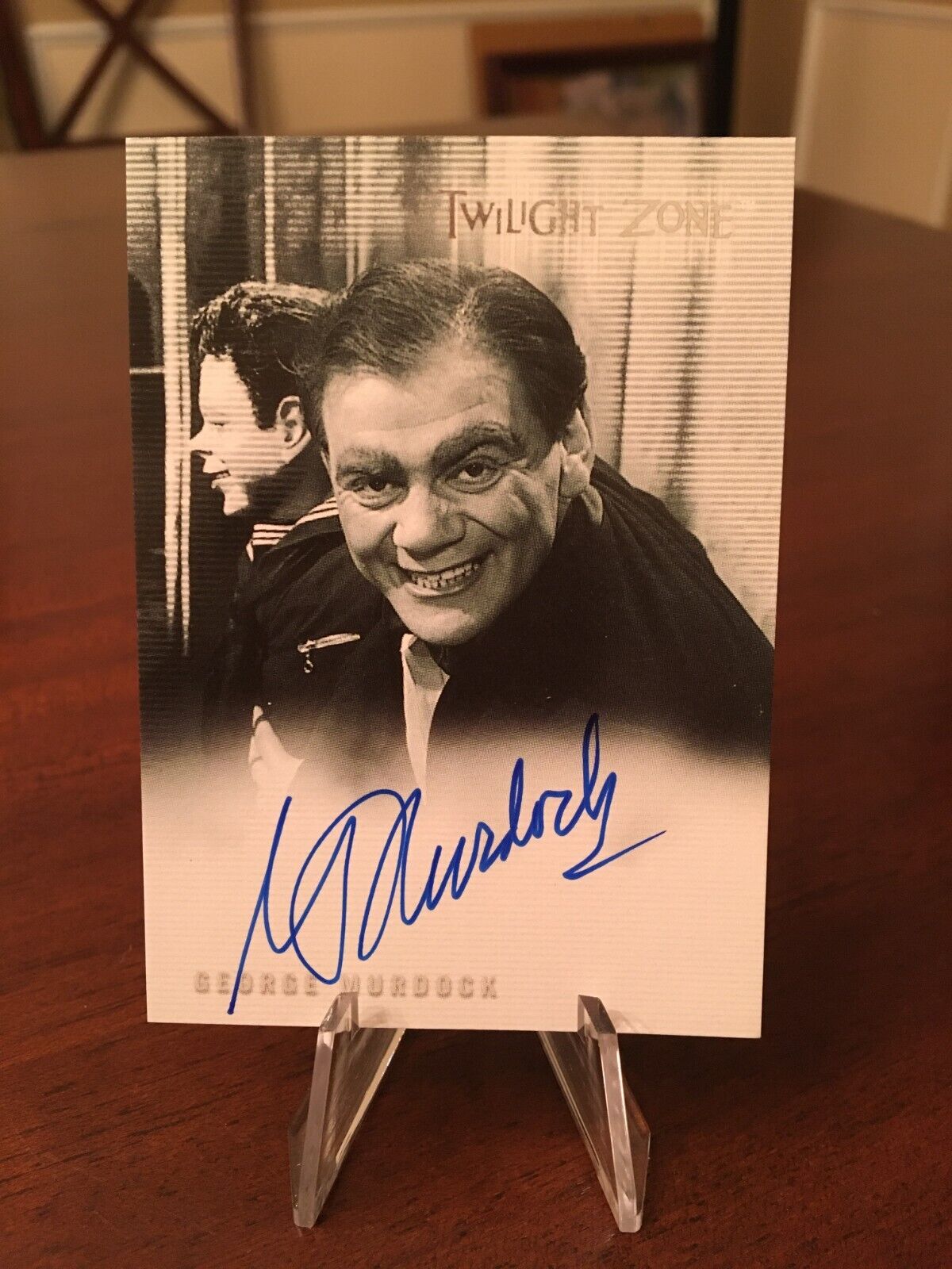 2000  George Murdoch Twilight Zone Signed Card #A-52 Rittenhouse Archives Ltd.