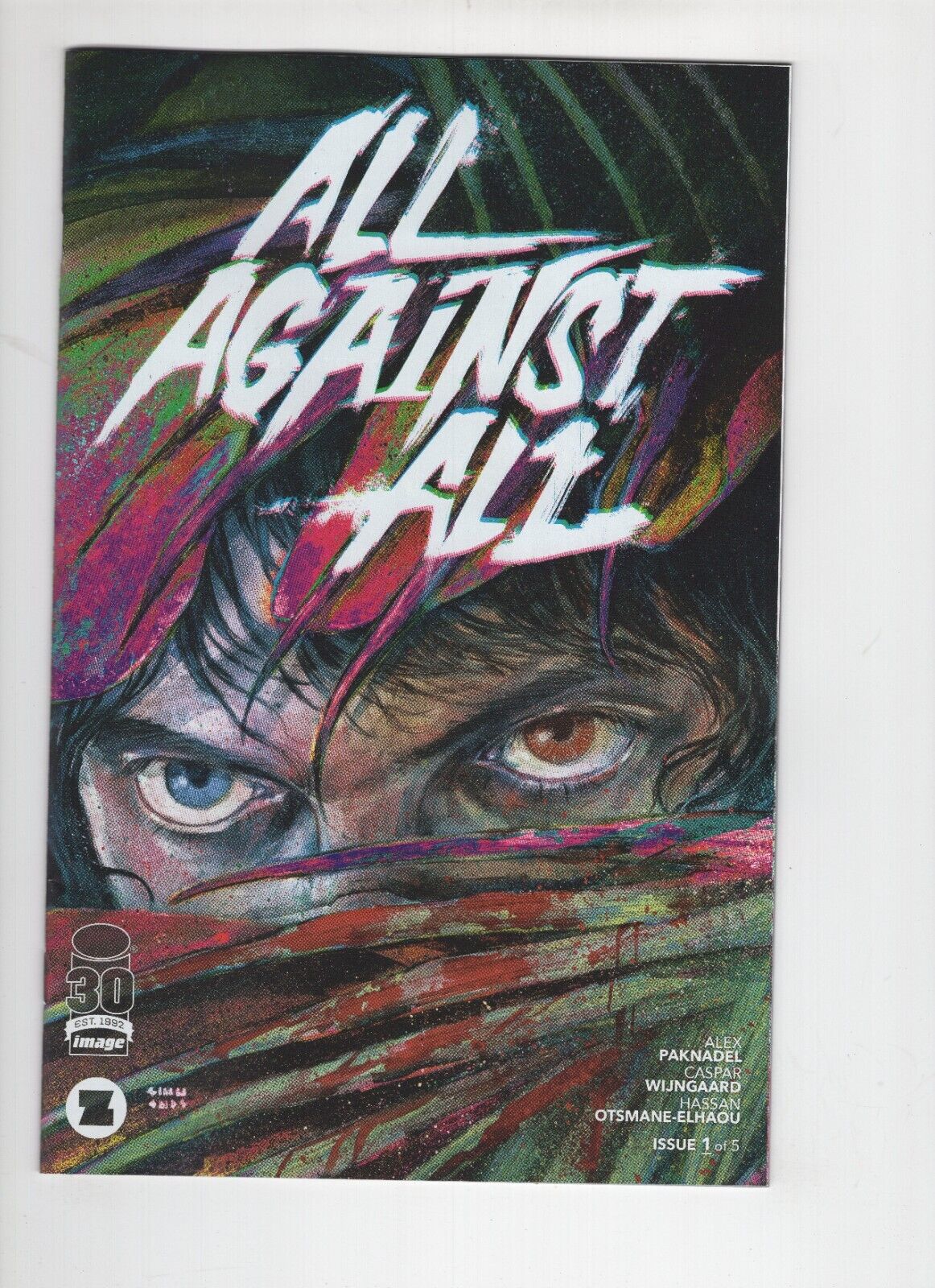 All Against All #1 1:25 Martin Simmonds Retailer Incentive Variant Cover C 2022