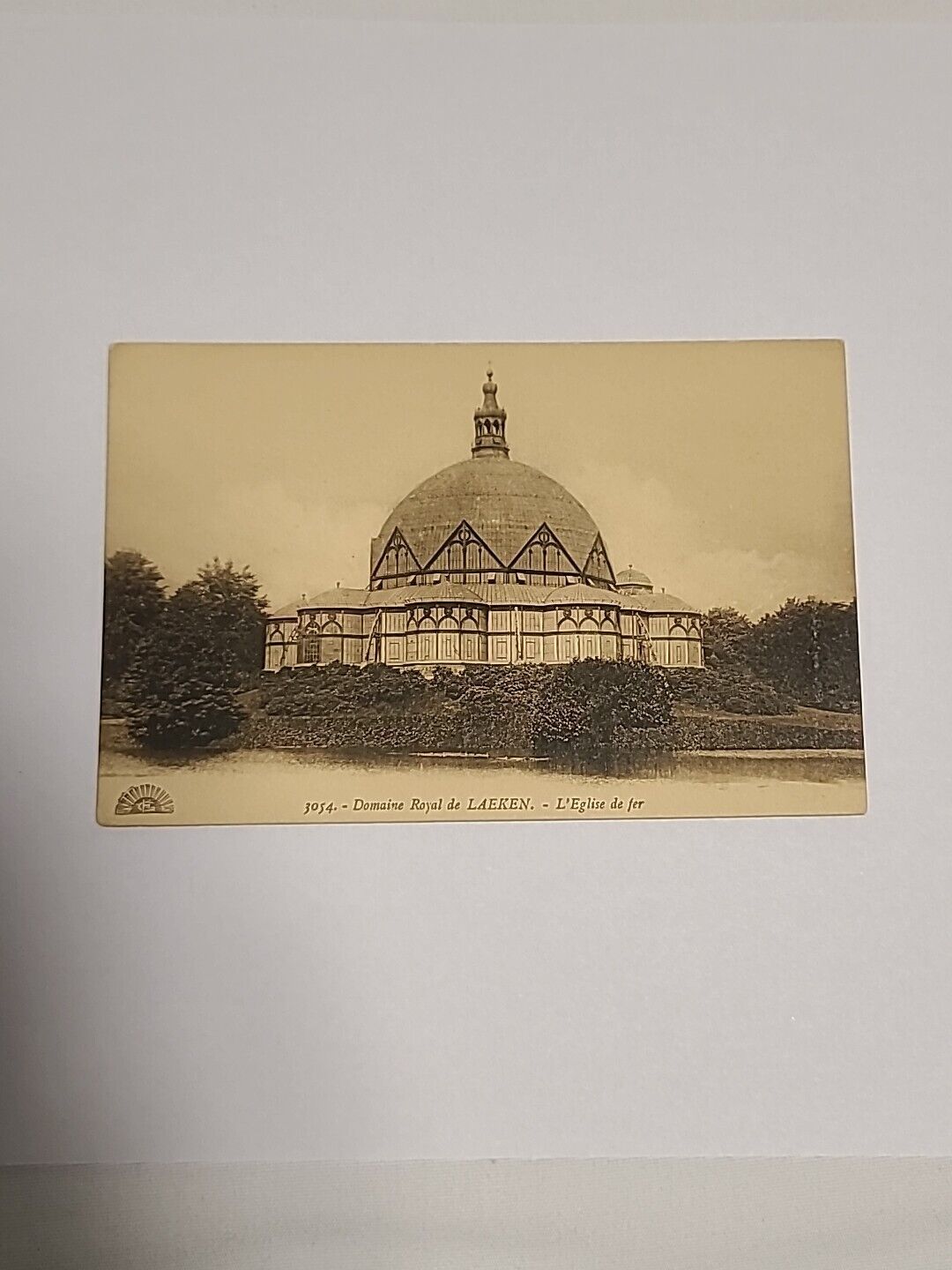 Postcard Bruxelles Domaine Royal de LAEKEN Carte Postale Divided Back Unposted 
