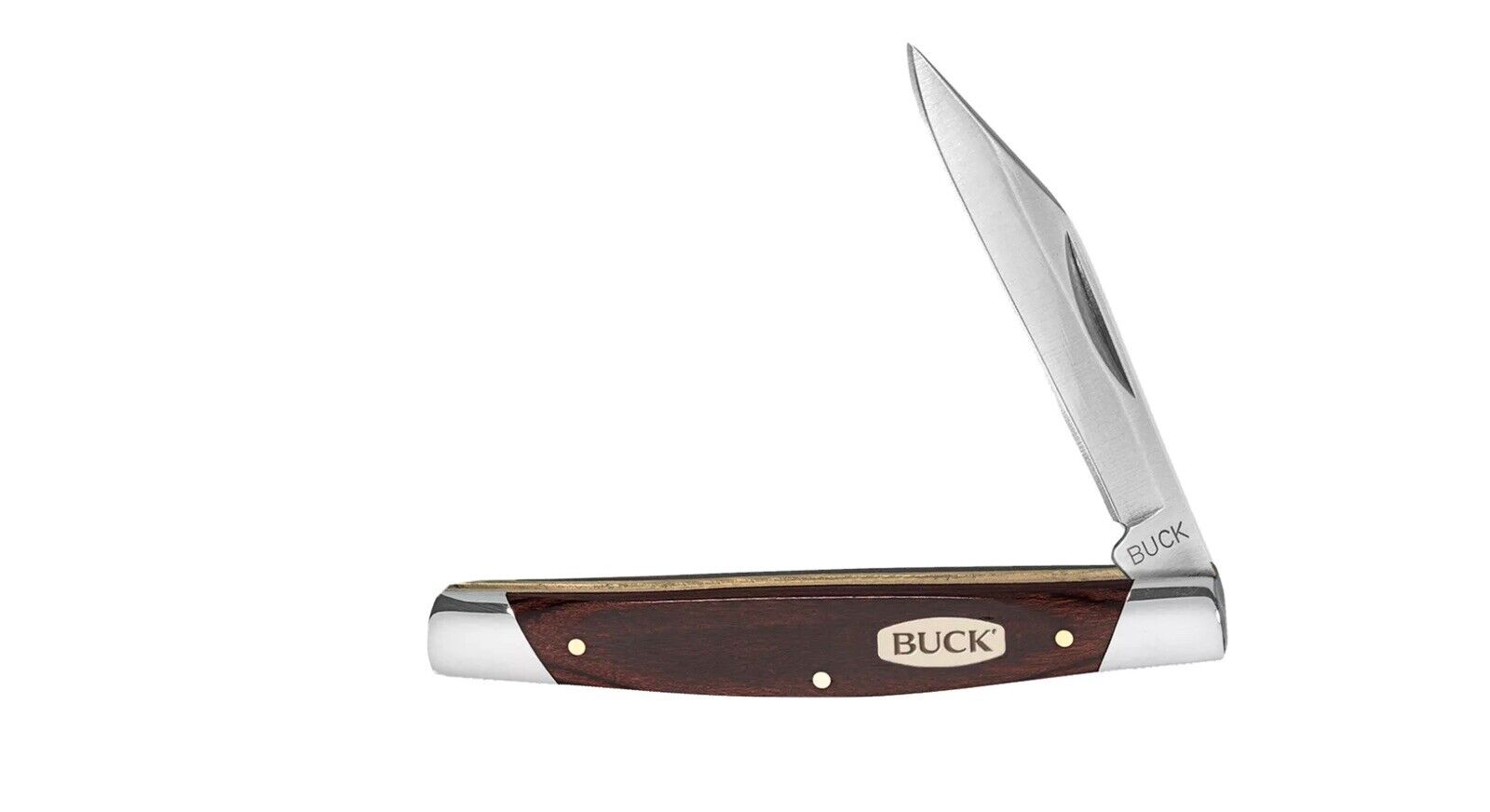 COLLECTIBLE Buck Knives 379 Solo Wood Handle Folding Pocket Knife 379BRS