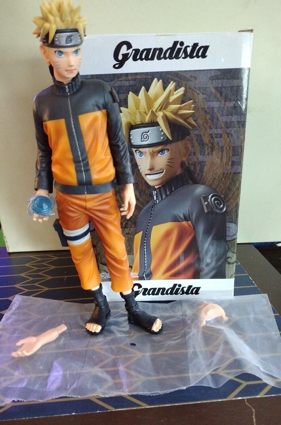 Banpresto Grandista Naruto Shippuden Shinobi Relations Uzumaki Naruto Figure