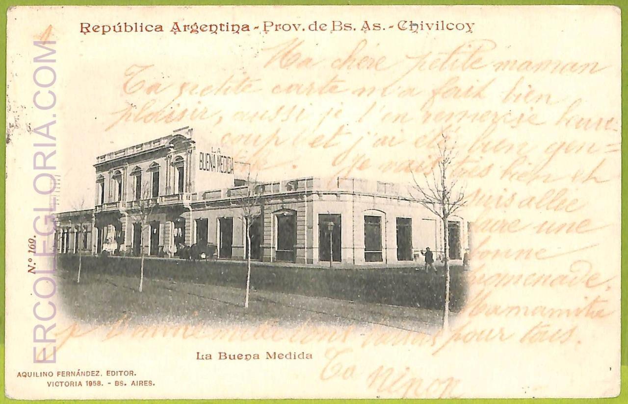 af0507 - ARGENTINA - Vintage Postcard - Chivilcoy