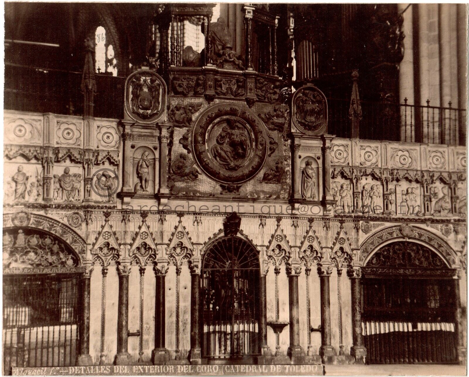 Spain.España.Toledo.Toledo.Details Exterior Catedral.Foto Alguacil.Photo 1875