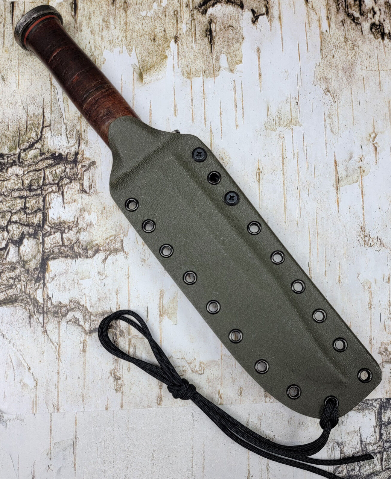 KYDEX SHEATH with T-CLIP for VINTAGE WESTERN G-46-8 FIGHTING KNIFE, WEST043