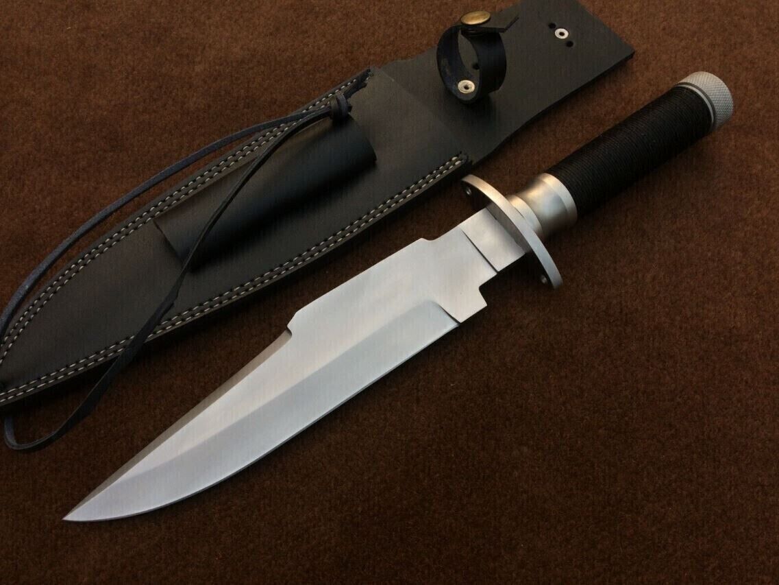 Custom Handmade Predator MCS Knife, Bowie Knife,Tactical Knife Replica 2/sheath