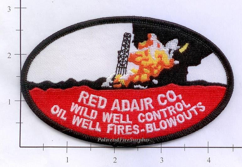 Texas - Houston Red Adair Company TX Fire Dept Patch Oil Well Fires